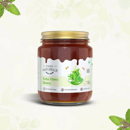 Farm Naturelle Vana Tulsi Honey Forest Flower Honey