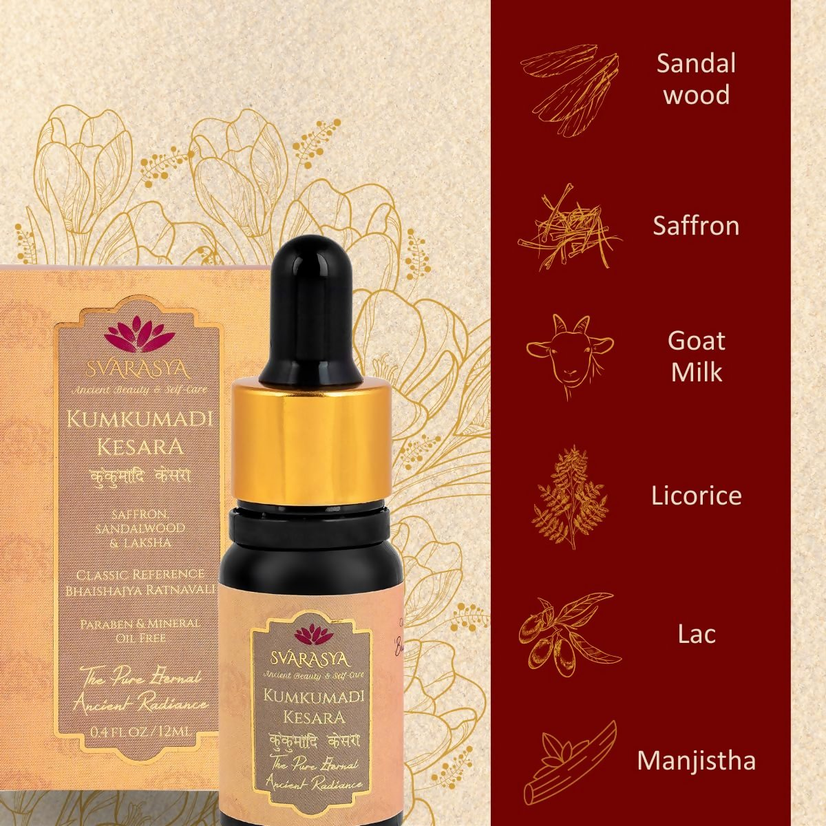 Svarasya Kumkumadi Kesara Serum