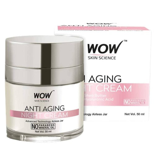 Wow Skin Science Anti Aging Night Cream - Drmedicart
