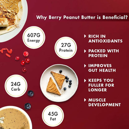Sorich Organics All Natural Berry Creamy Peanut Buttery