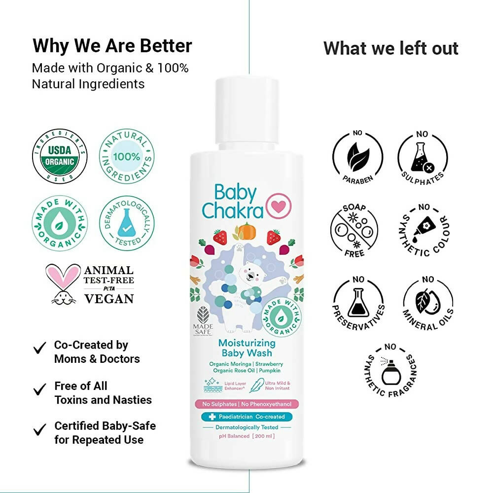BabyChakra Moisturizing Baby Wash