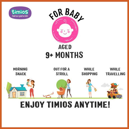 Timios Melts Apple And Cinnamon Finger Food For Babies