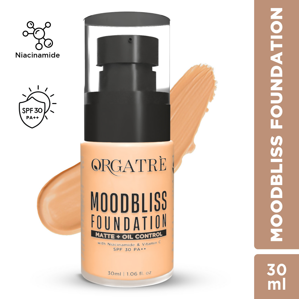 Orgatre Moodbliss Matte + Oil Control Makeup Foundation SPF 30 - 240