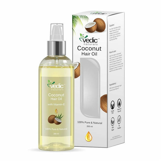 Buy Vedic Naturals Virgin Coconut Hair Oil With Vitamin-E from DrMediCart, Ship from India to USA
