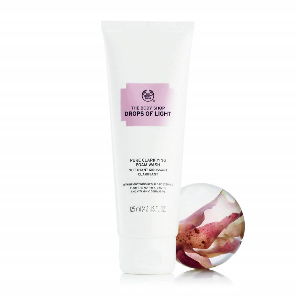 The Body Shop Drops Of Light Pure Clarifying Foam Wash - Drmedicart