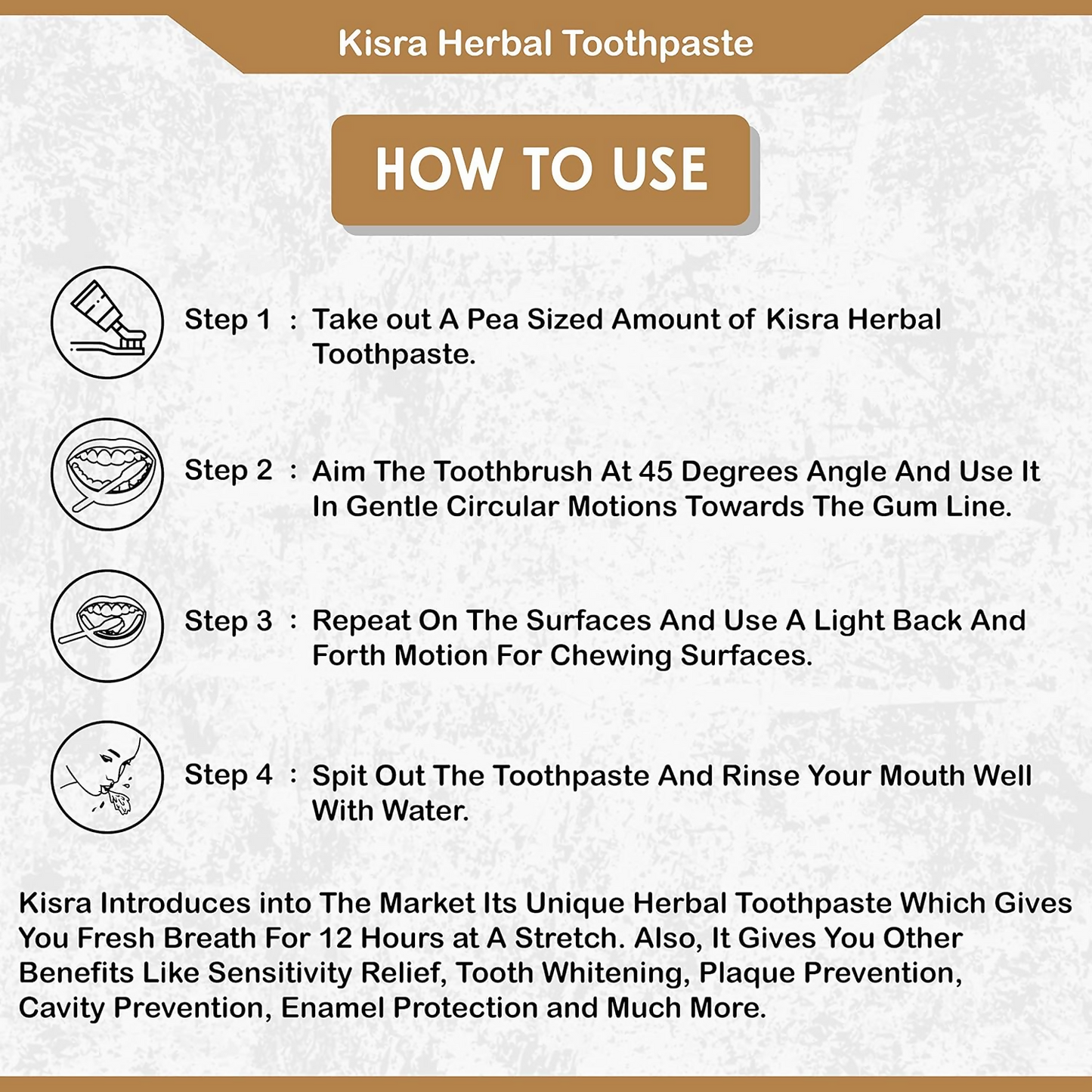 Kisra Vimal Dant Manjan & Herbal Toothpaste Kit
