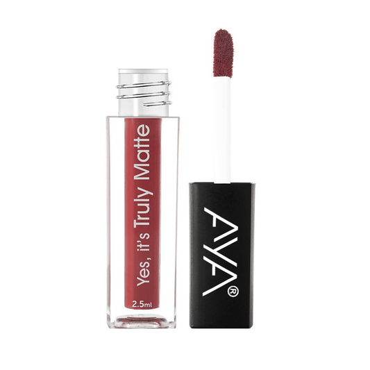 AYA Yes It's Truly Matte Liquid Lipstick - 06 Cherry Bomb