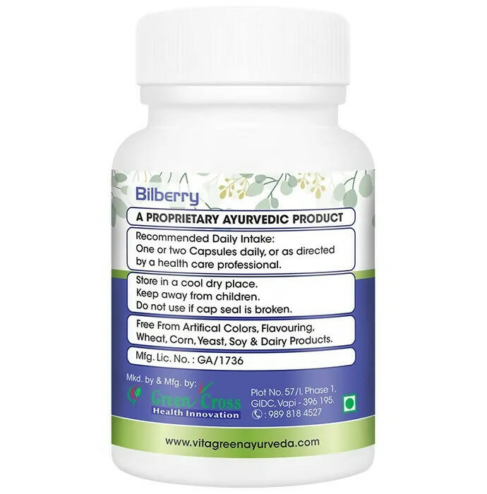Vitagreen Bilberry Capsules