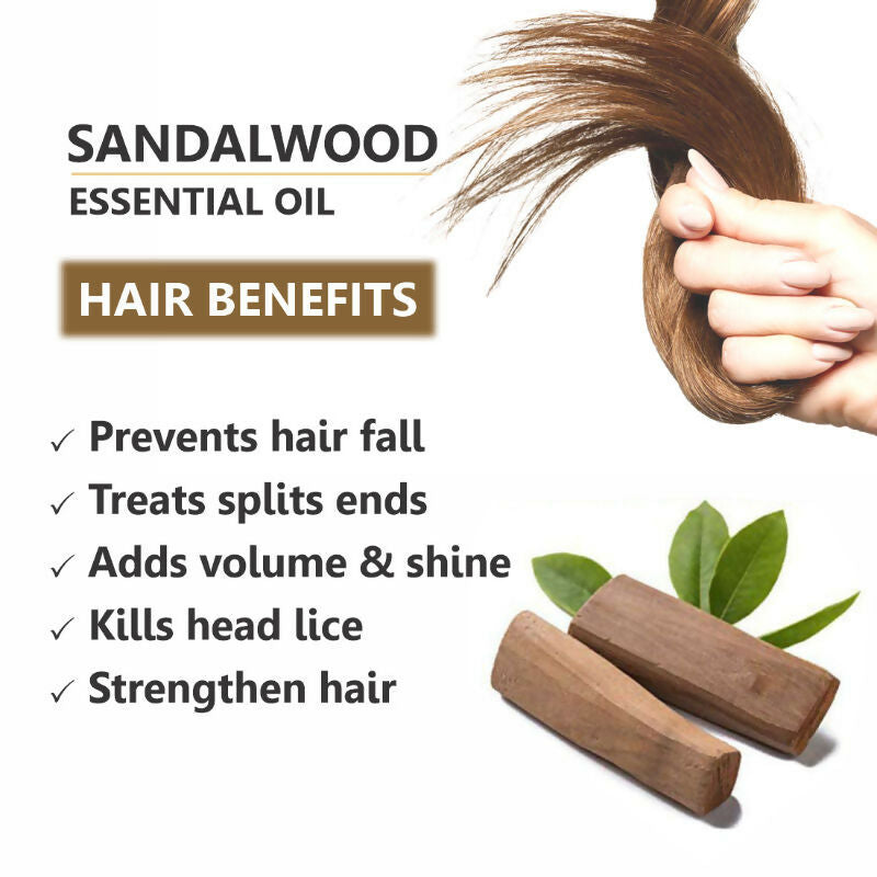 Skiura Nature 100% Natural Sandalwood Essential Oil