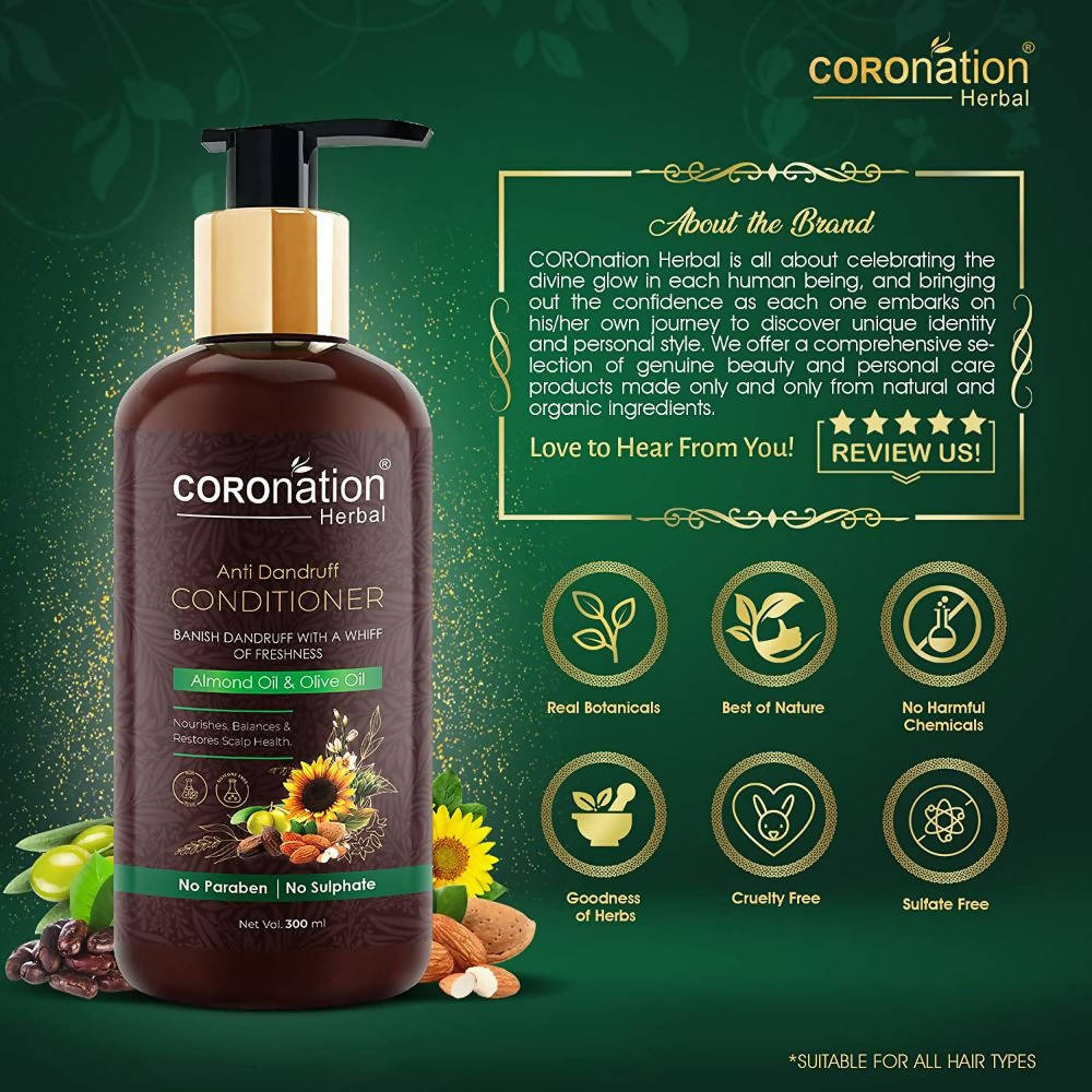 Coronation Herbal Anti Dandruff Hair Conditioner