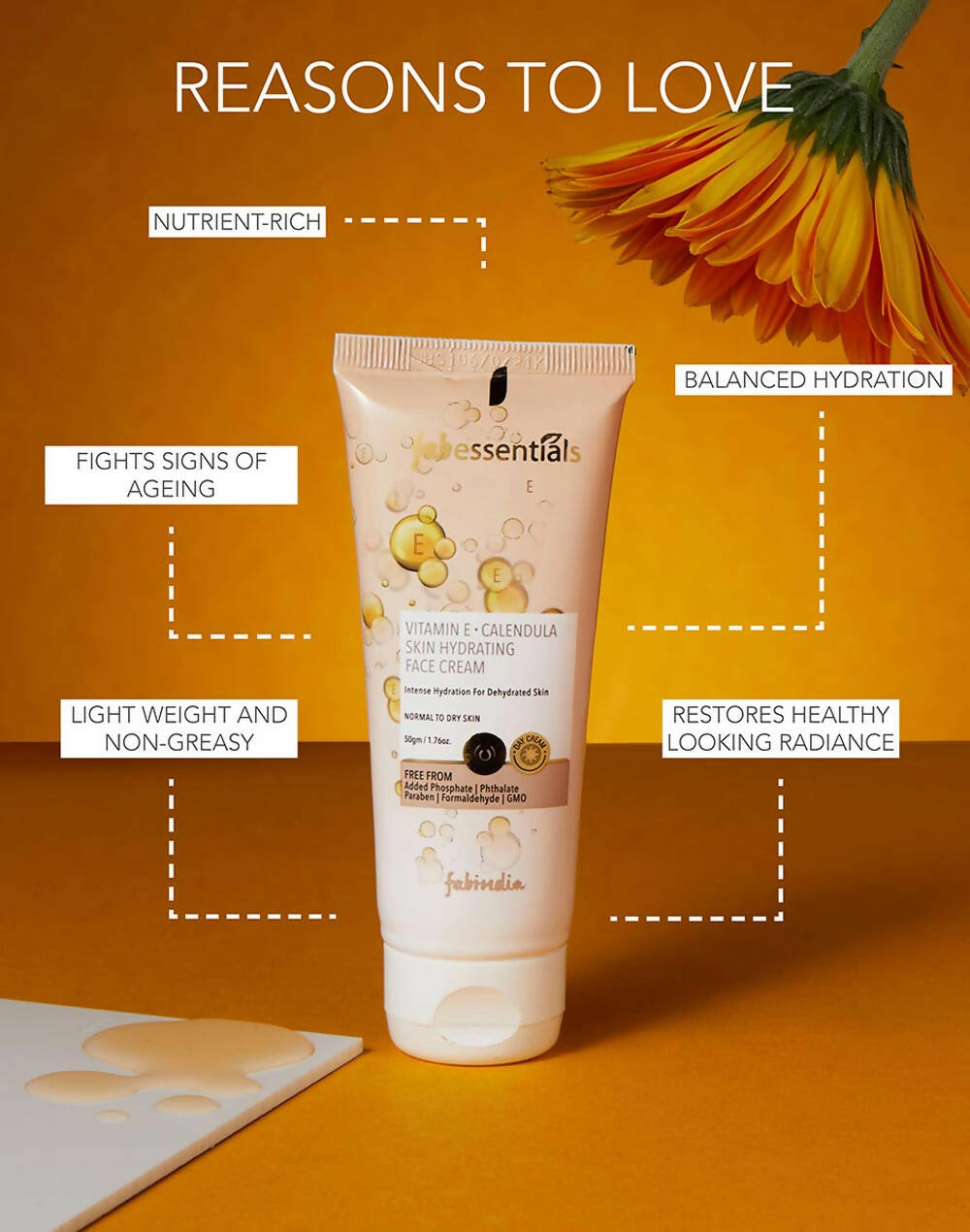 fabessentials vitamin e calendula skin hydrating face cream 1 buy in usa