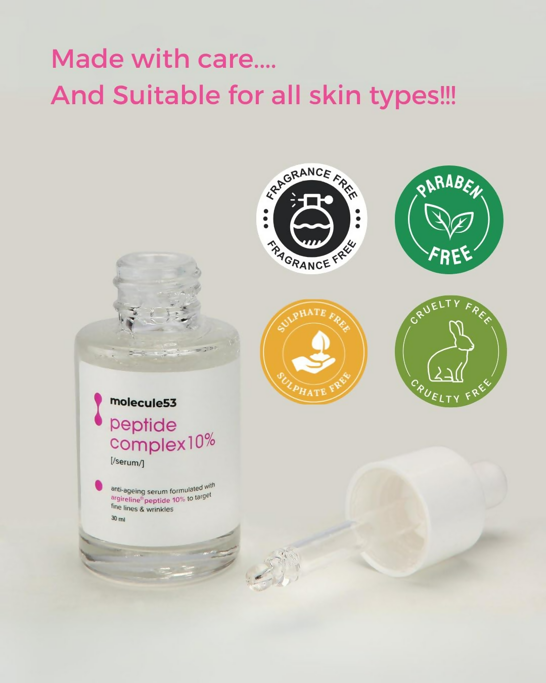 Molecule53 Argireline 10% Peptide Serum