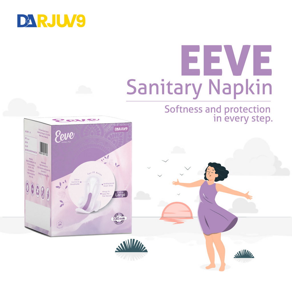 Herbs & Hills Eeve Anion Sanitary Napkin Extra Large