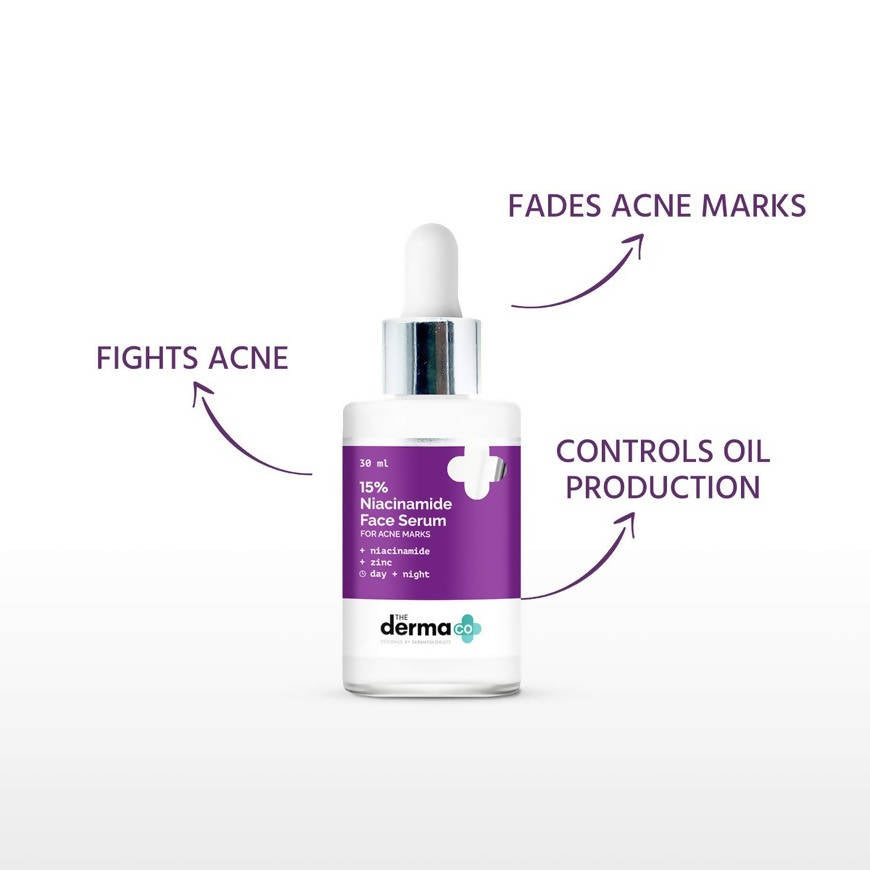 The Derma Co 15% Niacinamide Face Serum For Acne Mark - Drmedicart
