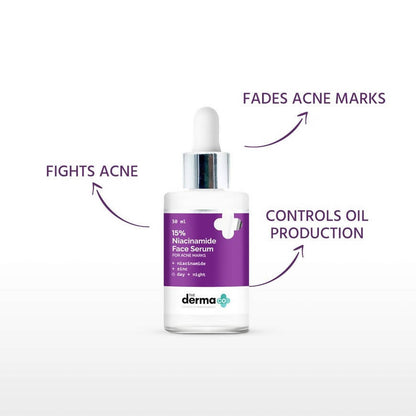 The Derma Co 15% Niacinamide Face Serum For Acne Mark - Drmedicart