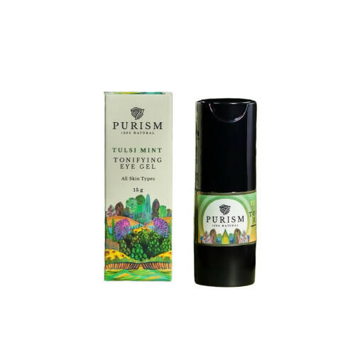 Purism Tulsi Mint Tonifying Eye Gel - DrMediCart