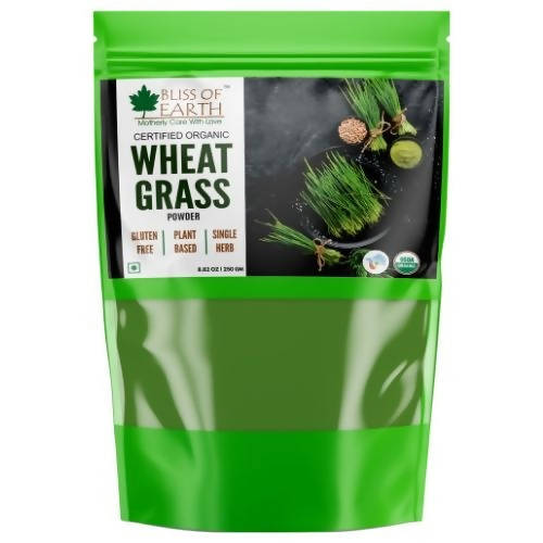 Bliss of Earth Certified Organic Wheat Grass Powder