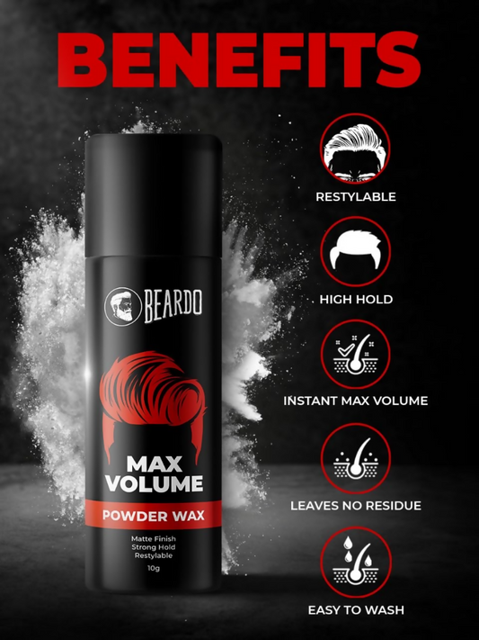 Buy Beardo Max Volume Powder Wax from DrMediCart, Ship from India to USA