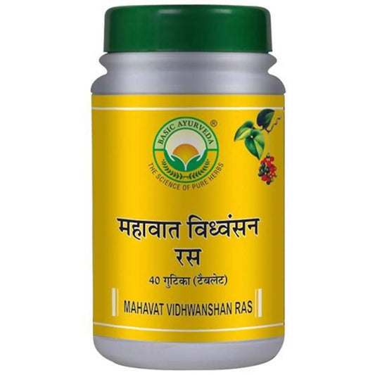 Buy Basic Ayurveda Mahavat Vidhwanshan Ras Tablet from DrMediCart, Ship from India to USA