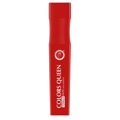 Colors Queen Totally Matte Liquid Lipstick - Retro Red