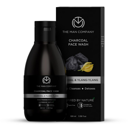 The Man Company Activated Charcoal Face Wash For Men