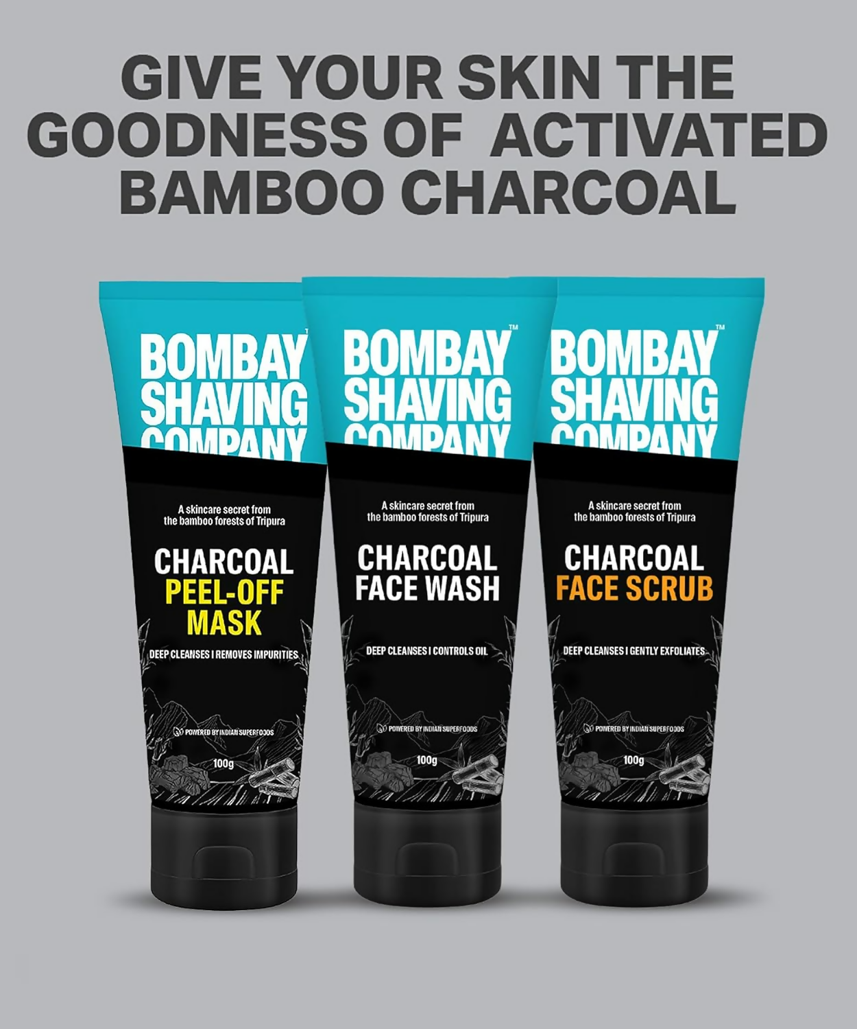 Bombay Shaving Company Activated Charcoal Peel Off Mask