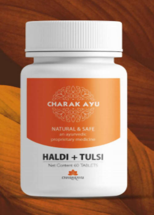 Charakayu Haldi + Tulsi Tablets