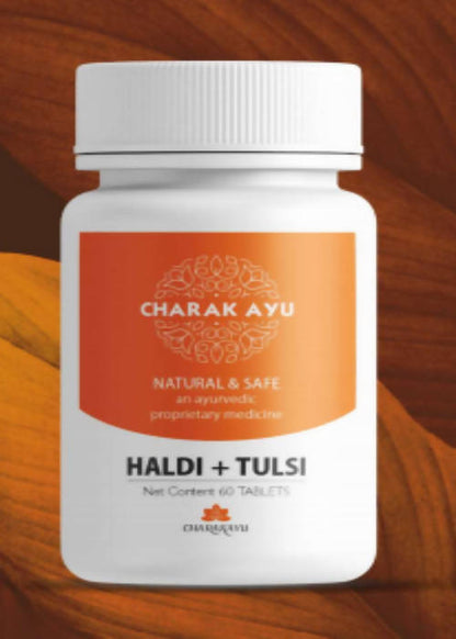 Charakayu Haldi + Tulsi Tablets