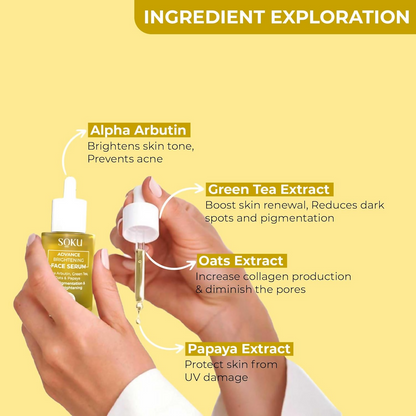 SOKU Advance Brightening Face Serum