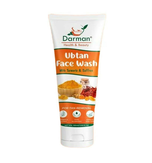 Darman Ubtan Face Wash with Turmeric & Saffron - DrMediCart