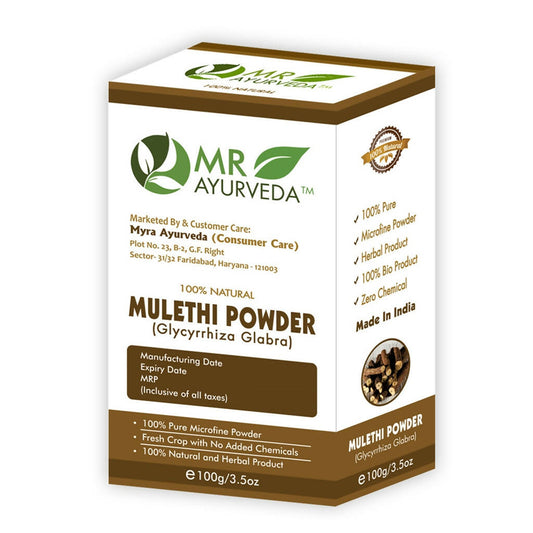 Buy MR Ayurveda Mulethi Powder from DrMediCart, Ship from India to USA