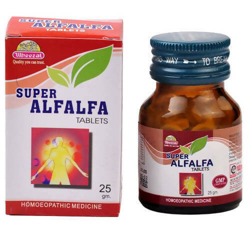 Buy Wheezal Homeopathy Super Alfalfa Tablets from DrMediCart, Ship from India to USA