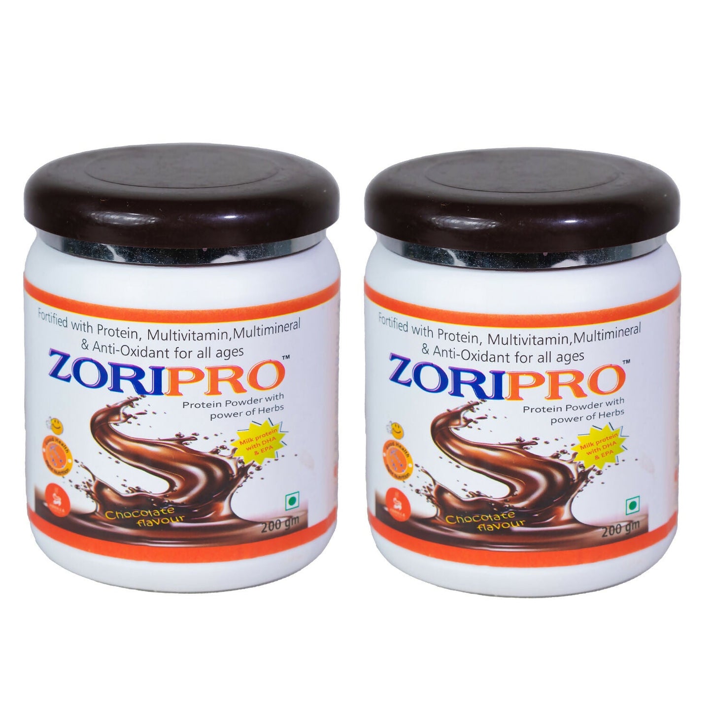 Zorilla Life Science Zoripro Protein Powder - Chocolate I Multivitamin I Multimineral I Anti-Oxidant for all ages I with Power of Herbs