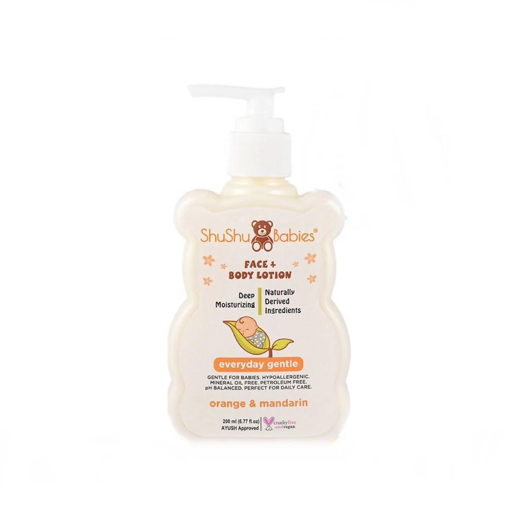 ShuShu Babies Face + Body Lotion Orange & Mandarin