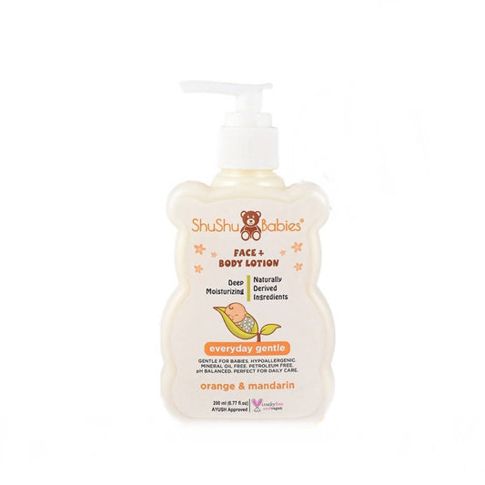 ShuShu Babies Face + Body Lotion Orange & Mandarin