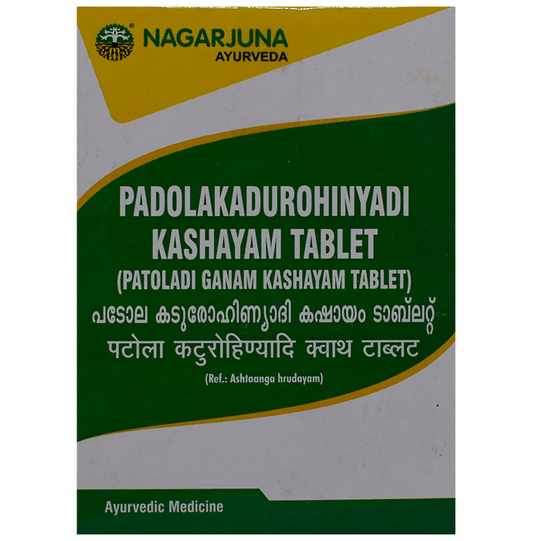 Buy Nagarjuna Ayurveda Padolakadurohinyadi Kashayam Tablets from DrMediCart, Ship from India to USA