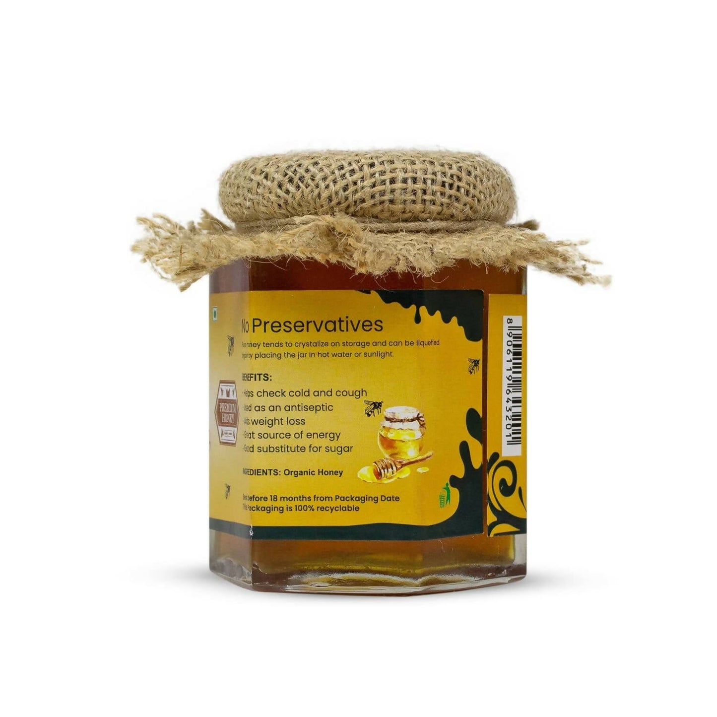 Upaveda Certified Organic Raw Honey
