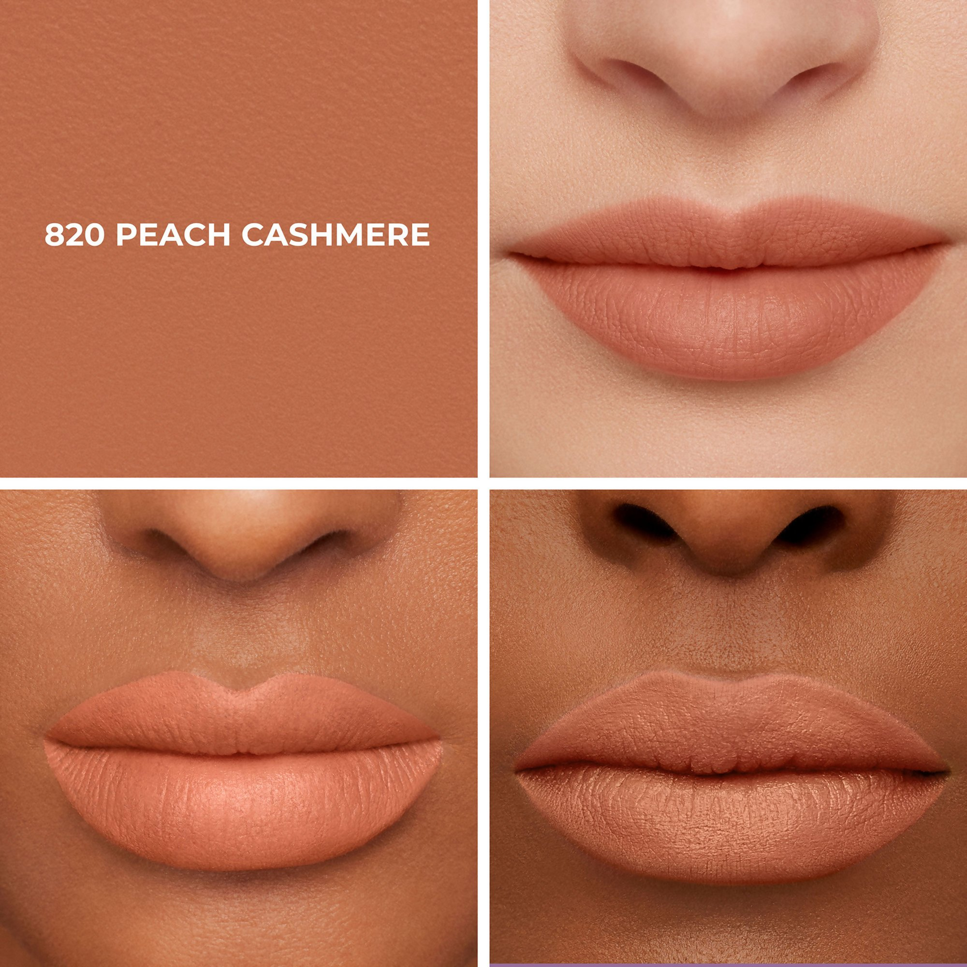Laura Mercier Caviar Smoothing Matte Lipstick - 820 Peach Cashmere
