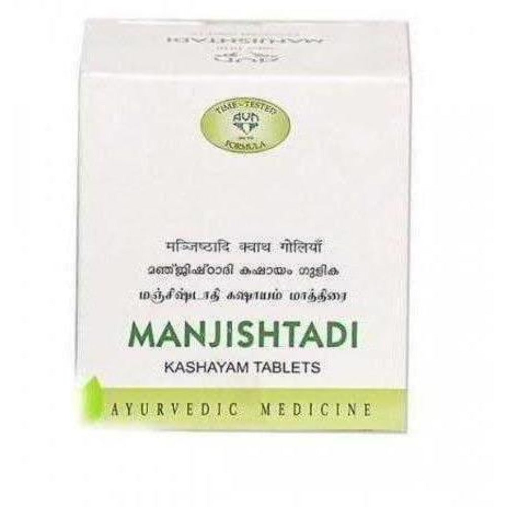 Buy AVN Ayurveda Manjishtadi Kashayam Tablets from DrMediCart, Ship from India to USA