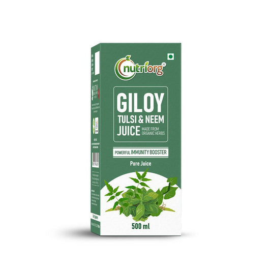 Nutriorg Giloy With Neem & Tulsi Juice