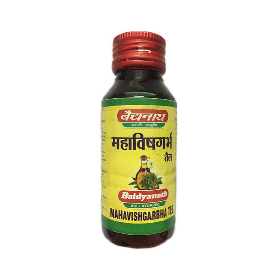 Buy Baidyanath Jhansi Mahavishgarbha Tel from DrMediCart, Ship from India to USA