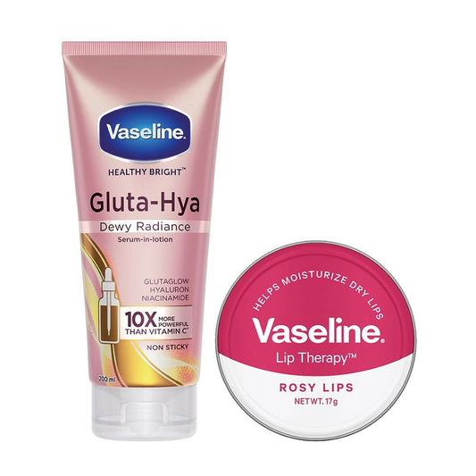 Vaseline Radiant Skin & Hydrated Lips Combo