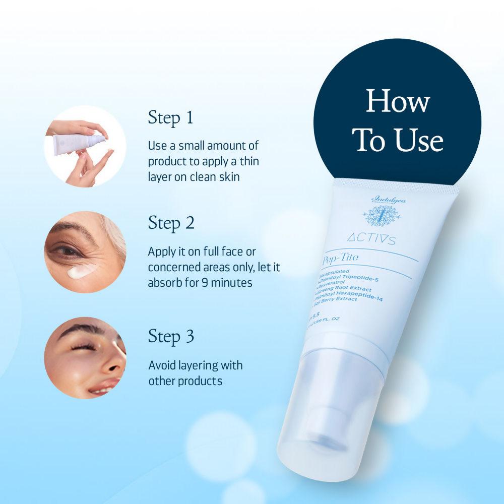 Indulgeo Essentials Pep-Tite Peptide Skin Firming Moisturizer