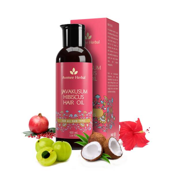 Buy Avimee Herbal Javakusum Hibiscus Hair Oil from DrMediCart, Ship from India to USA