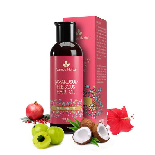 Buy Avimee Herbal Javakusum Hibiscus Hair Oil from DrMediCart, Ship from India to USA