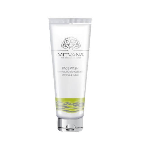 Buy Mitvana Face Wash with Micro Scrubbers (with Olive & Tulsi) from DrMediCart, Ship from India to USA