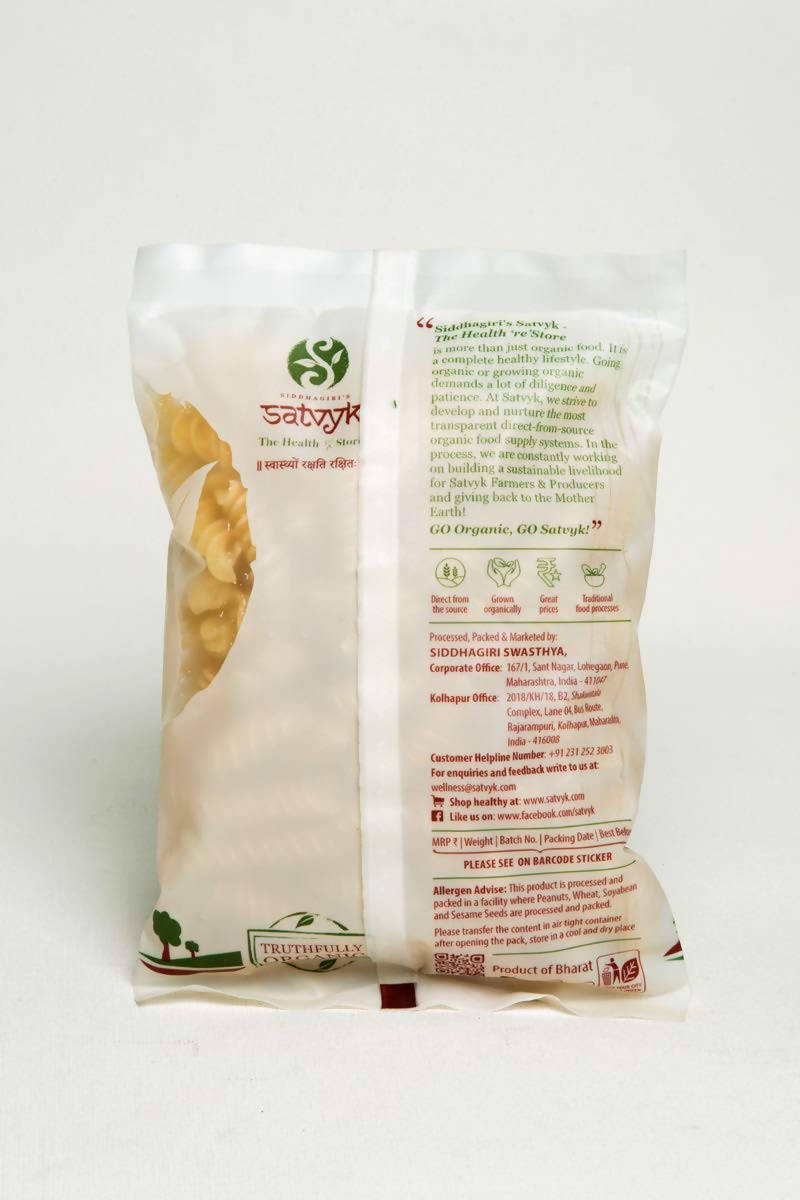 Siddhagiri's Satvyk Organic Whole Wheat Pasta Fussili