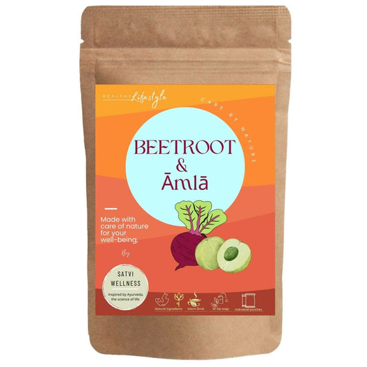 Satvi Wellness Beetroot Amla Tea Bags