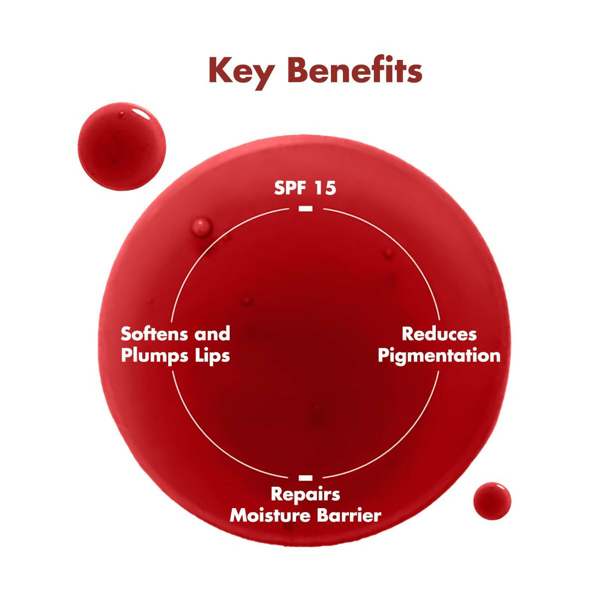 Conscious Chemist Peptide Lip Balm, Lush Lips with SPF15 - Cherry Bubblegum