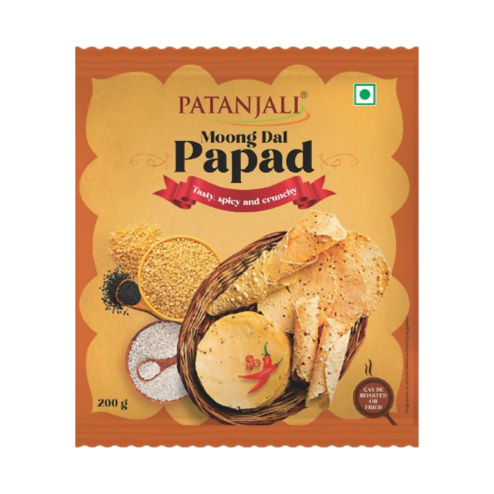Buy Patanjali Moong Dal Papad from DrMediCart